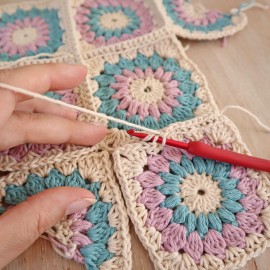 Trousse Granny Bloom : Patron Au Crochet PDF