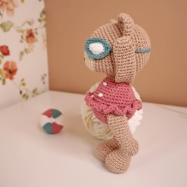 Margotte, ma petite oursonne : Patron Au Crochet PDF