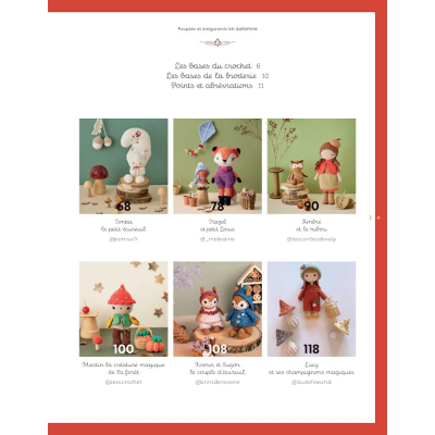 "Poupées & amigurumis en automne au crochet" Les éditions de saxe
