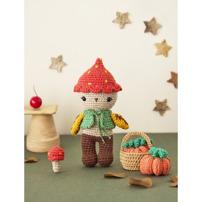 "Poupées & amigurumis en automne au crochet" Les éditions de saxe