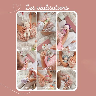 Ebook "Les Câlidoux" : livre numérique de 9 patrons au crochet PDF