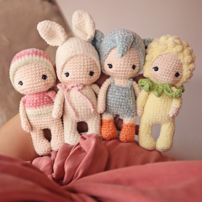 Ebook "Les Câlidoux" : livre numérique de 9 patrons au crochet PDF