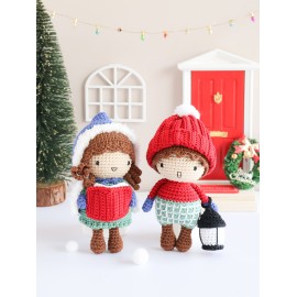 Livre "Poupées & amigurumis de Noël So British au crochet" Les éditions de saxe