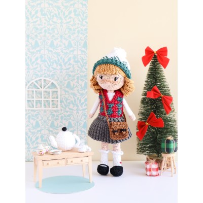Livre "Poupées & amigurumis de Noël So British au crochet" Les éditions de saxe