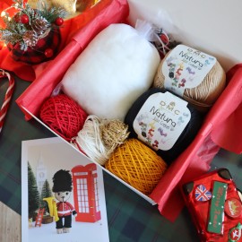 Kit Crochet Milord, ours garde royale – Coffret Complet, Patron PDF