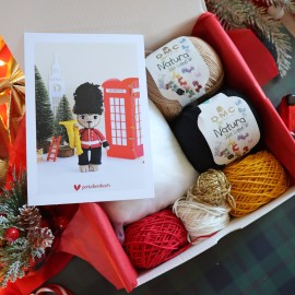 Kit Crochet Milord, ours garde royale – Coffret Complet, Patron PDF