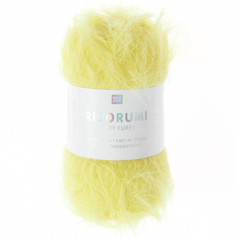 Fil Ricorumi Furry Furry réf.002 Jaune