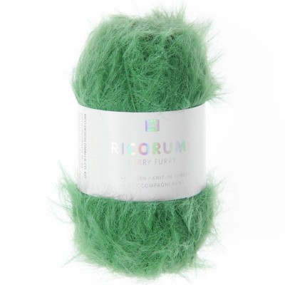 Fil Ricorumi Furry Furry réf.006 Vert Sapin