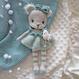 Alaska, la renarde polaire : Patron Au Crochet PDF