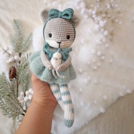 Alaska, la renarde polaire : Patron Au Crochet PDF