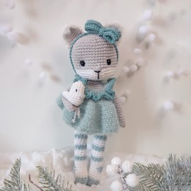 Alaska, la renarde polaire : Patron Au Crochet PDF