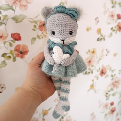Alaska, la renarde polaire : Patron Au Crochet PDF