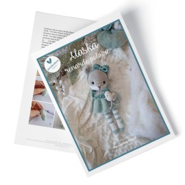 Alaska, la renarde polaire : Patron Au Crochet PDF