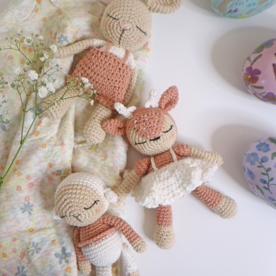 Les minis du bonheur - Praline ma mini biche : Patron Au Crochet PDF