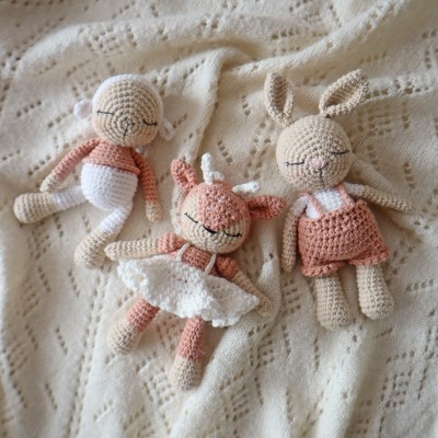 Les minis du bonheur - Praline ma mini biche : Patron Au Crochet PDF