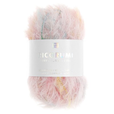 Fil Ricorumi Furry Furry Print réf.001 Pastel