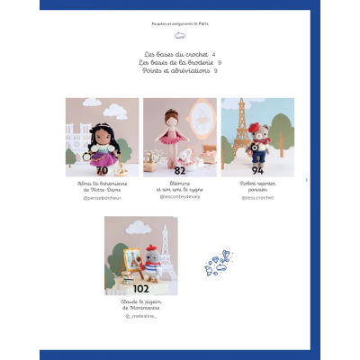 "Poupées & Amigurumis In Paris" Les éditions de saxe