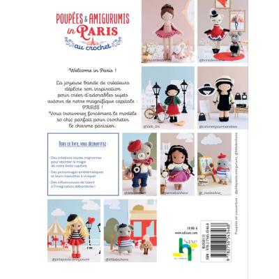 "Poupées & Amigurumis In Paris" Les éditions de saxe
