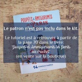 Kit Crochet Alma, la bohémienne de Notre-Dame – Coffret Complet, Patron PDF