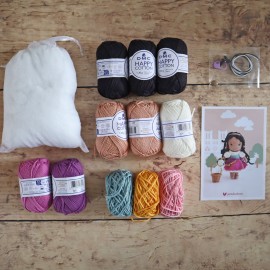 Kit Crochet Alma, la bohémienne de Notre-Dame – Coffret Complet, Patron PDF