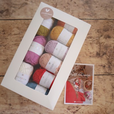 Box Crochet Au fil des contes, il était une maille