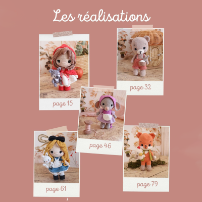 Ebook "Au fil des contes, il était une maille" : livre numérique de 10 créations au crochet PDF