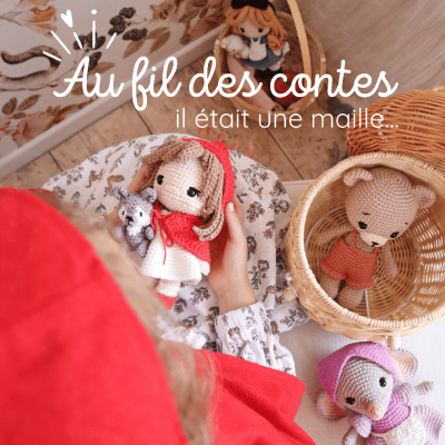Ebook "Au fil des contes, il était une maille" : livre numérique de 10 créations au crochet PDF