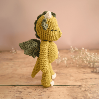 Les minis du bonheur - Mon mini dragon : Patron Au Crochet PDF