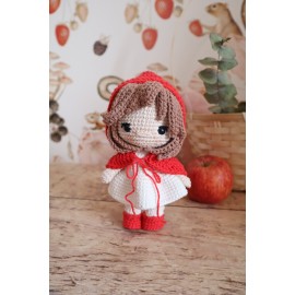 Patron "Le chaperon rouge et son doudou loup"