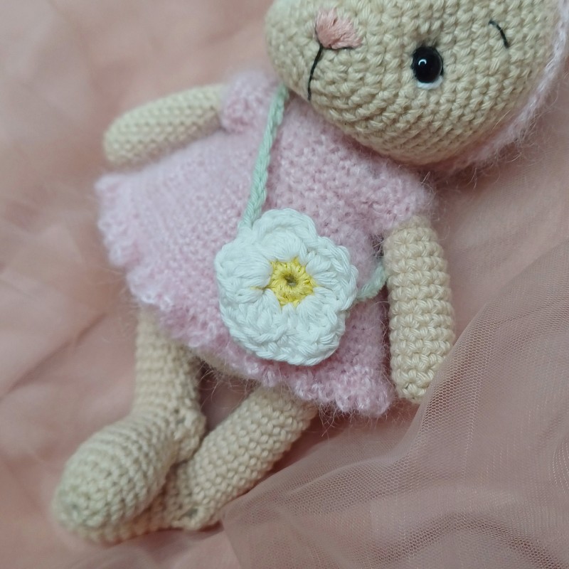Patron Sac Marguerite Crochet Gratuit PDF – Accessoire Amigurumi