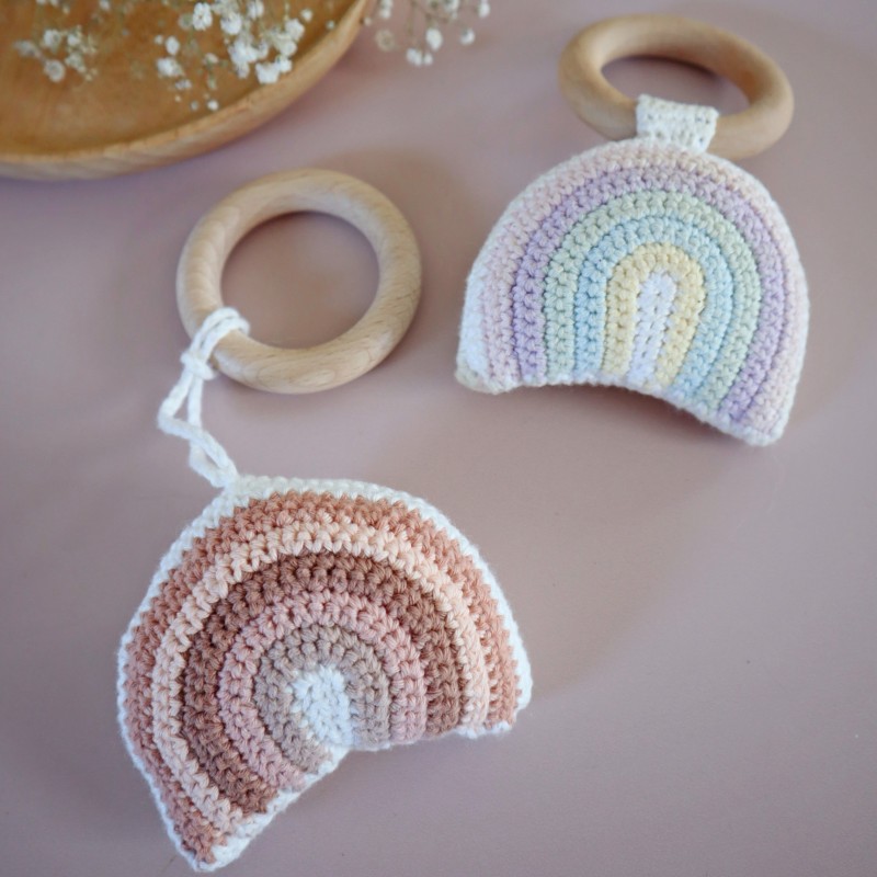 Patron Hochet Arc en Ciel Crochet Gratuit PDF