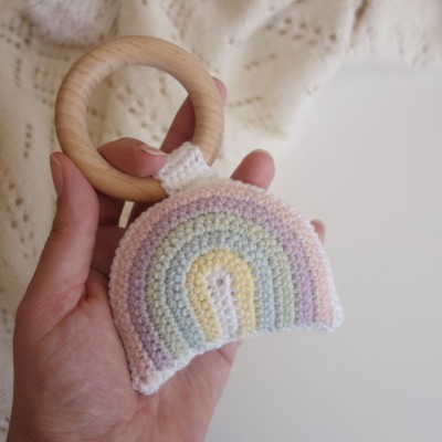 Patron Hochet Arc en Ciel Crochet Gratuit PDF