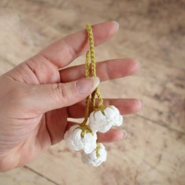 Patron Feuille de Houx Crochet Gratuit PDF – Décoration Noël