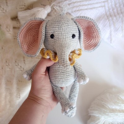Jumbo l'éléphanteau : Patron Au Crochet PDF