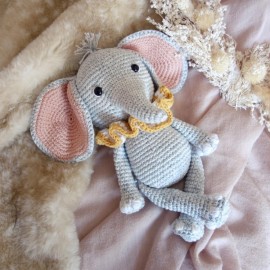 Jumbo l'éléphanteau : Patron Au Crochet PDF