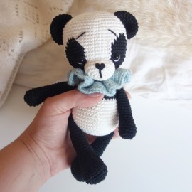 Yumi, le panda : patron au crochet PDF